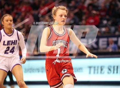 Thumbnail 1 in Springville vs. Lehi (UHSAA 5A Final) photogallery.