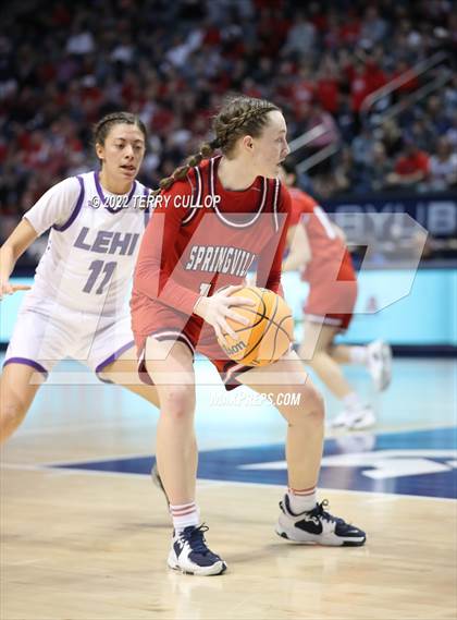 Thumbnail 2 in Springville vs. Lehi (UHSAA 5A Final) photogallery.