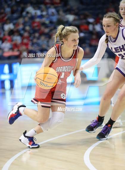 Thumbnail 2 in Springville vs. Lehi (UHSAA 5A Final) photogallery.