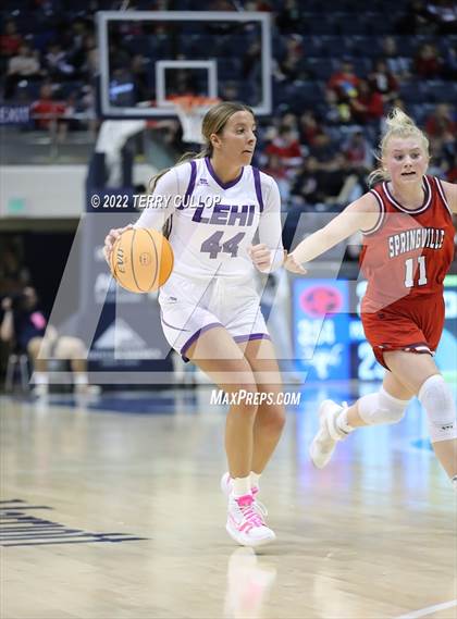 Thumbnail 2 in Springville vs. Lehi (UHSAA 5A Final) photogallery.
