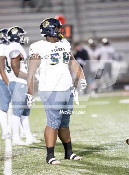 Thumbnail 3 in Douglas County vs Northside (GHSA AAAAAA Round 2 Playoff) photogallery.