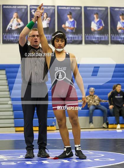 Thumbnail 2 in Berthoud vs. Denver West (Resurrection Christian Tri) photogallery.