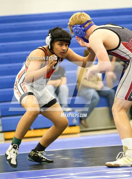 Thumbnail 2 in Berthoud vs. Denver West (Resurrection Christian Tri) photogallery.