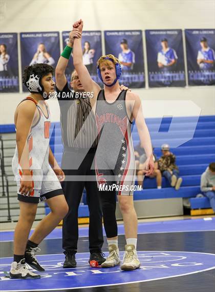 Thumbnail 3 in Berthoud vs. Denver West (Resurrection Christian Tri) photogallery.