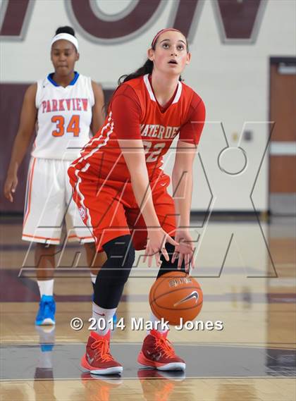 Thumbnail 2 in Parkview vs. Mater Dei (Nike Tournament of Champions) photogallery.