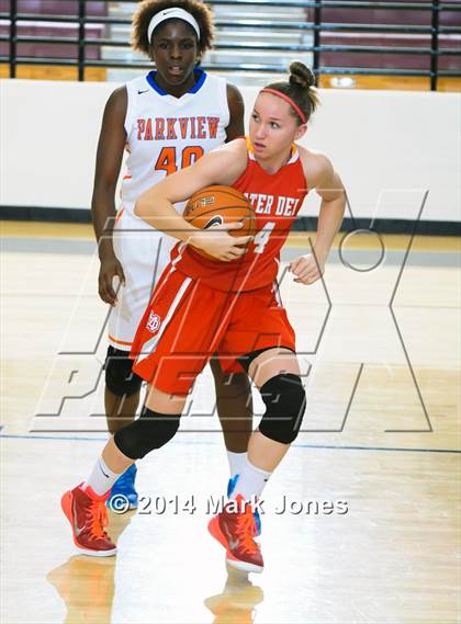 Thumbnail 1 in Parkview vs. Mater Dei (Nike Tournament of Champions) photogallery.