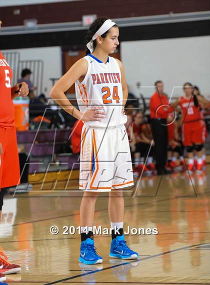 Thumbnail 2 in Parkview vs. Mater Dei (Nike Tournament of Champions) photogallery.