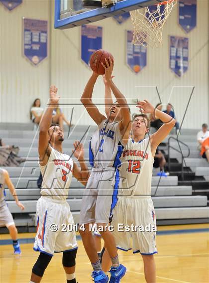 Thumbnail 2 in East Lake vs. Osceola 2014 Mustang Christmas Tournament photogallery.