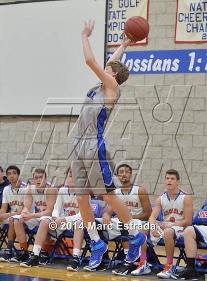 Thumbnail 2 in East Lake vs. Osceola 2014 Mustang Christmas Tournament photogallery.