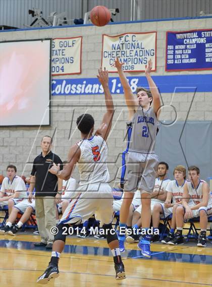 Thumbnail 1 in East Lake vs. Osceola 2014 Mustang Christmas Tournament photogallery.