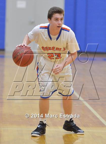 Thumbnail 3 in East Lake vs. Osceola 2014 Mustang Christmas Tournament photogallery.