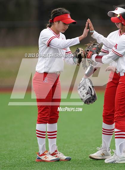 Thumbnail 1 in Antonian Prep vs. Bridgeland (NFCA Texas Leadoff Classic) photogallery.