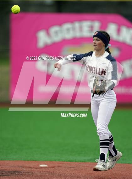 Thumbnail 2 in Antonian Prep vs. Bridgeland (NFCA Texas Leadoff Classic) photogallery.