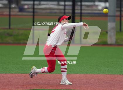 Thumbnail 2 in Antonian Prep vs. Bridgeland (NFCA Texas Leadoff Classic) photogallery.