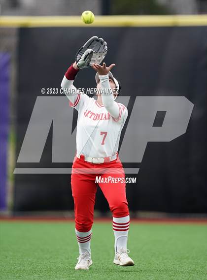 Thumbnail 2 in Antonian Prep vs. Bridgeland (NFCA Texas Leadoff Classic) photogallery.
