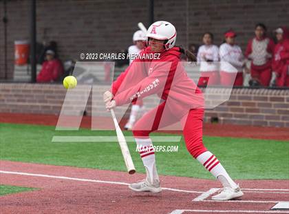 Thumbnail 3 in Antonian Prep vs. Bridgeland (NFCA Texas Leadoff Classic) photogallery.