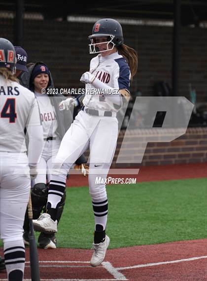Thumbnail 1 in Antonian Prep vs. Bridgeland (NFCA Texas Leadoff Classic) photogallery.