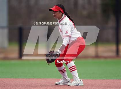Thumbnail 1 in Antonian Prep vs. Bridgeland (NFCA Texas Leadoff Classic) photogallery.