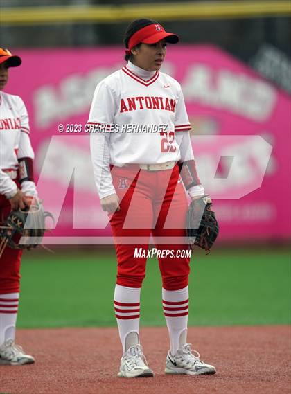 Thumbnail 1 in Antonian Prep vs. Bridgeland (NFCA Texas Leadoff Classic) photogallery.