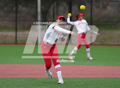 Thumbnail 3 in Antonian Prep vs. Bridgeland (NFCA Texas Leadoff Classic) photogallery.