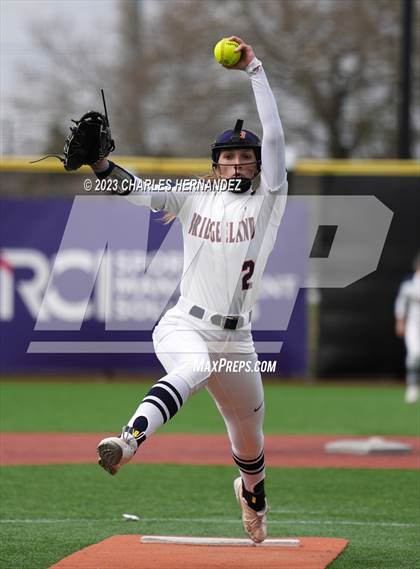 Thumbnail 2 in Antonian Prep vs. Bridgeland (NFCA Texas Leadoff Classic) photogallery.
