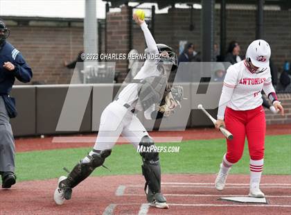 Thumbnail 1 in Antonian Prep vs. Bridgeland (NFCA Texas Leadoff Classic) photogallery.