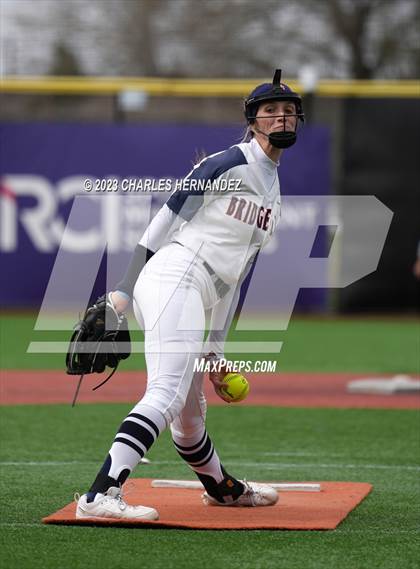 Thumbnail 2 in Antonian Prep vs. Bridgeland (NFCA Texas Leadoff Classic) photogallery.