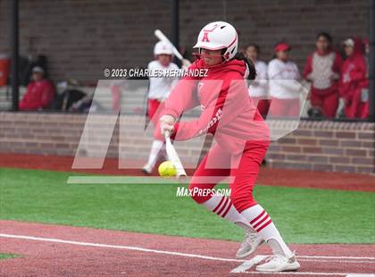Thumbnail 1 in Antonian Prep vs. Bridgeland (NFCA Texas Leadoff Classic) photogallery.