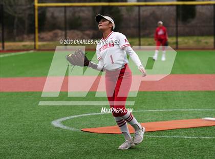 Thumbnail 3 in Antonian Prep vs. Bridgeland (NFCA Texas Leadoff Classic) photogallery.