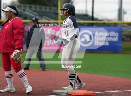 Thumbnail 2 in Antonian Prep vs. Bridgeland (NFCA Texas Leadoff Classic) photogallery.