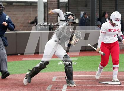 Thumbnail 3 in Antonian Prep vs. Bridgeland (NFCA Texas Leadoff Classic) photogallery.