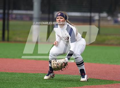 Thumbnail 2 in Antonian Prep vs. Bridgeland (NFCA Texas Leadoff Classic) photogallery.