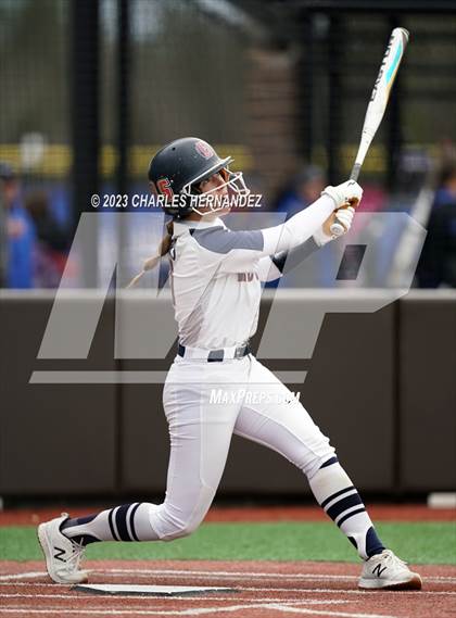 Thumbnail 1 in Antonian Prep vs. Bridgeland (NFCA Texas Leadoff Classic) photogallery.