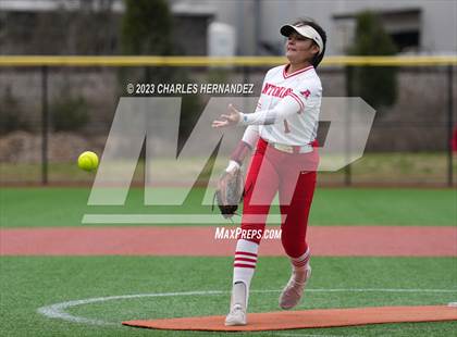 Thumbnail 3 in Antonian Prep vs. Bridgeland (NFCA Texas Leadoff Classic) photogallery.