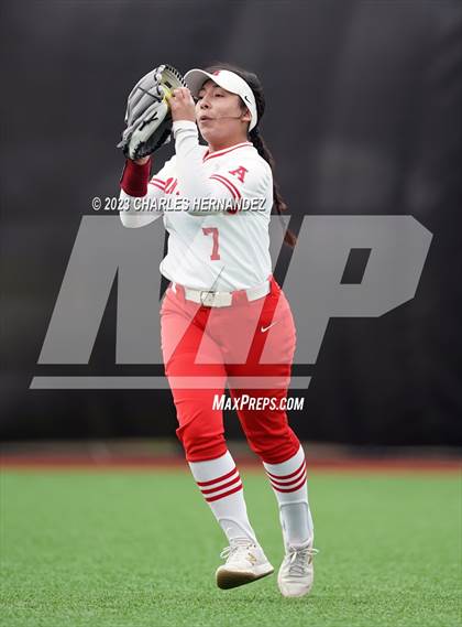 Thumbnail 2 in Antonian Prep vs. Bridgeland (NFCA Texas Leadoff Classic) photogallery.