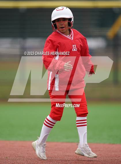 Thumbnail 2 in Antonian Prep vs. Bridgeland (NFCA Texas Leadoff Classic) photogallery.
