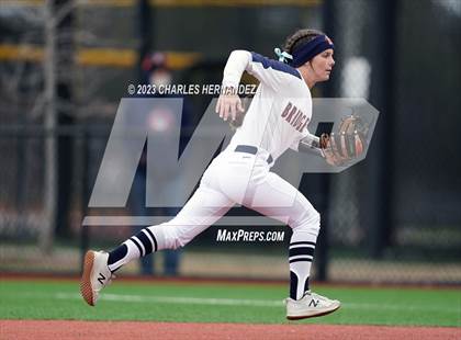 Thumbnail 2 in Antonian Prep vs. Bridgeland (NFCA Texas Leadoff Classic) photogallery.