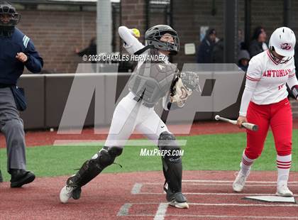 Thumbnail 2 in Antonian Prep vs. Bridgeland (NFCA Texas Leadoff Classic) photogallery.