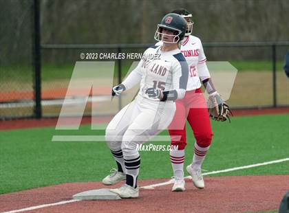 Thumbnail 3 in Antonian Prep vs. Bridgeland (NFCA Texas Leadoff Classic) photogallery.