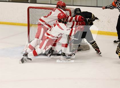 Thumbnail 1 in Regis Jesuit vs. Monarch (CHSAA 5A Frozen Four) photogallery.