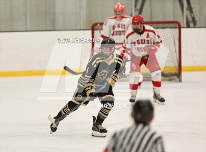 Thumbnail 2 in Regis Jesuit vs. Monarch (CHSAA 5A Frozen Four) photogallery.