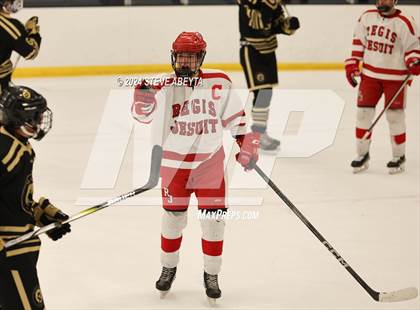 Thumbnail 2 in Regis Jesuit vs. Monarch (CHSAA 5A Frozen Four) photogallery.
