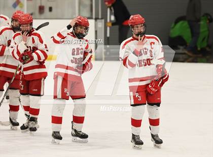 Thumbnail 3 in Regis Jesuit vs. Monarch (CHSAA 5A Frozen Four) photogallery.