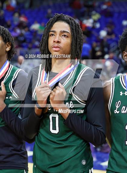 Thumbnail 3 in Plano East vs. Lake Ridge (UIL 6A Basketball Semifinal Medal Ceremony) photogallery.