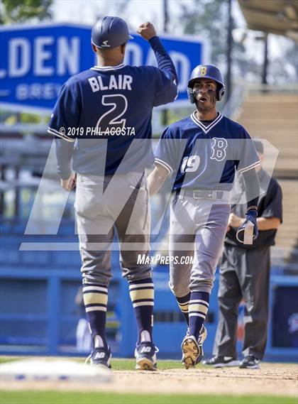 Thumbnail 1 in Birmingham vs Palisades (CIF LACS Open Division Final) photogallery.