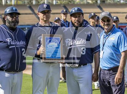 Thumbnail 1 in Birmingham vs Palisades (CIF LACS Open Division Final) photogallery.