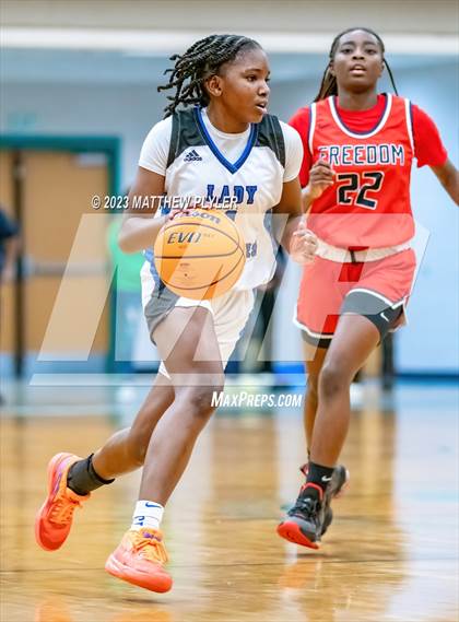 Thumbnail 3 in Fayetteville Christian vs. Freedom Christian Academy (SAC Conference Semi-Final) photogallery.