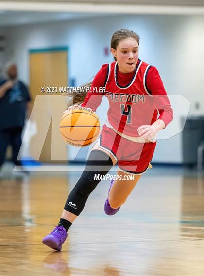 Thumbnail 1 in Fayetteville Christian vs. Freedom Christian Academy (SAC Conference Semi-Final) photogallery.
