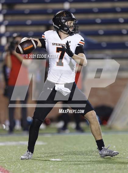 Thumbnail 2 in Hirschi vs. Springtown (UIL 4A D1 Quarterfinal Playoff) photogallery.