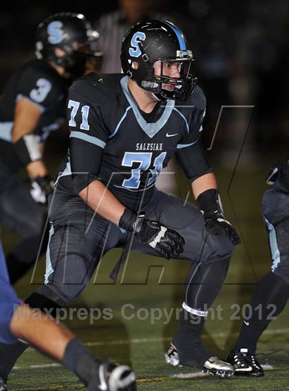Thumbnail 3 in Salesian vs. Capistrano Valley Christian (CIF SS Playoffs) photogallery.